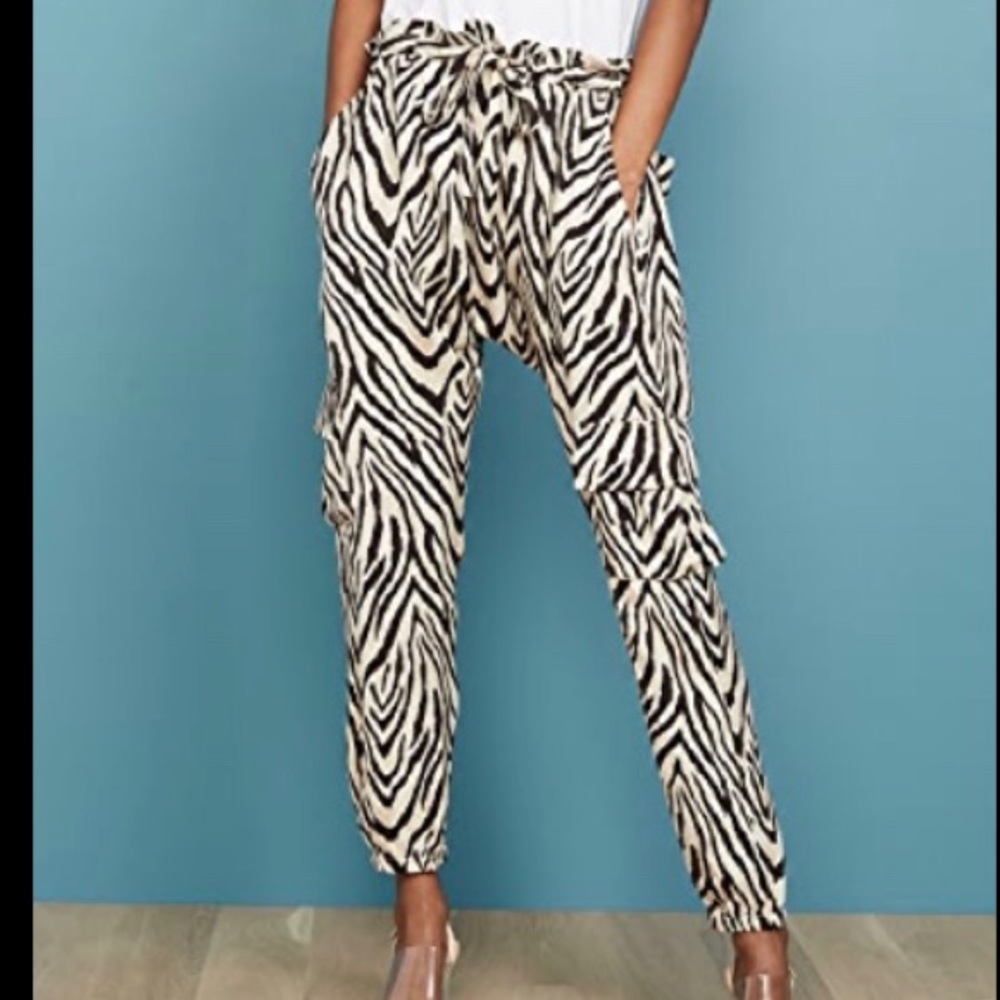 Elliott the Roxwell- zebra print pants (A60